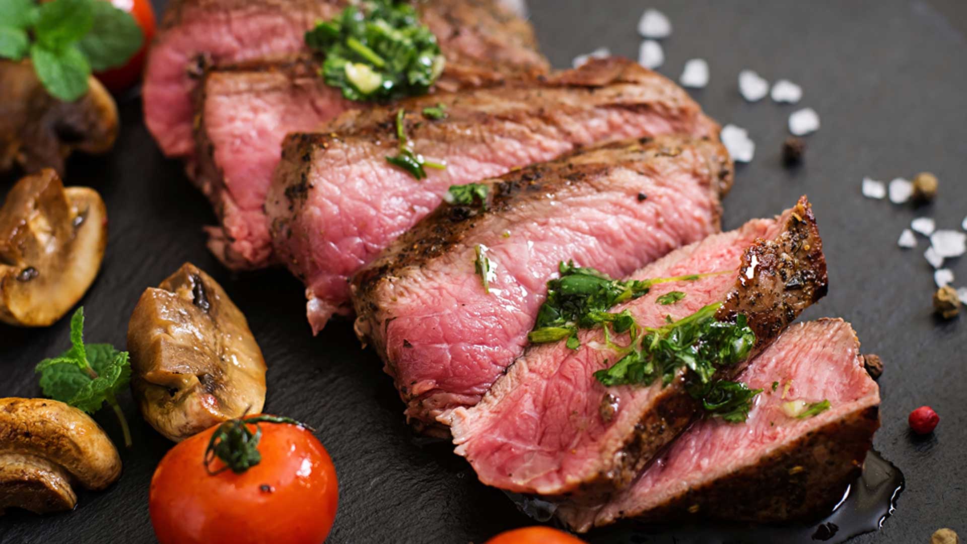 Roastbeef rosa gebraten